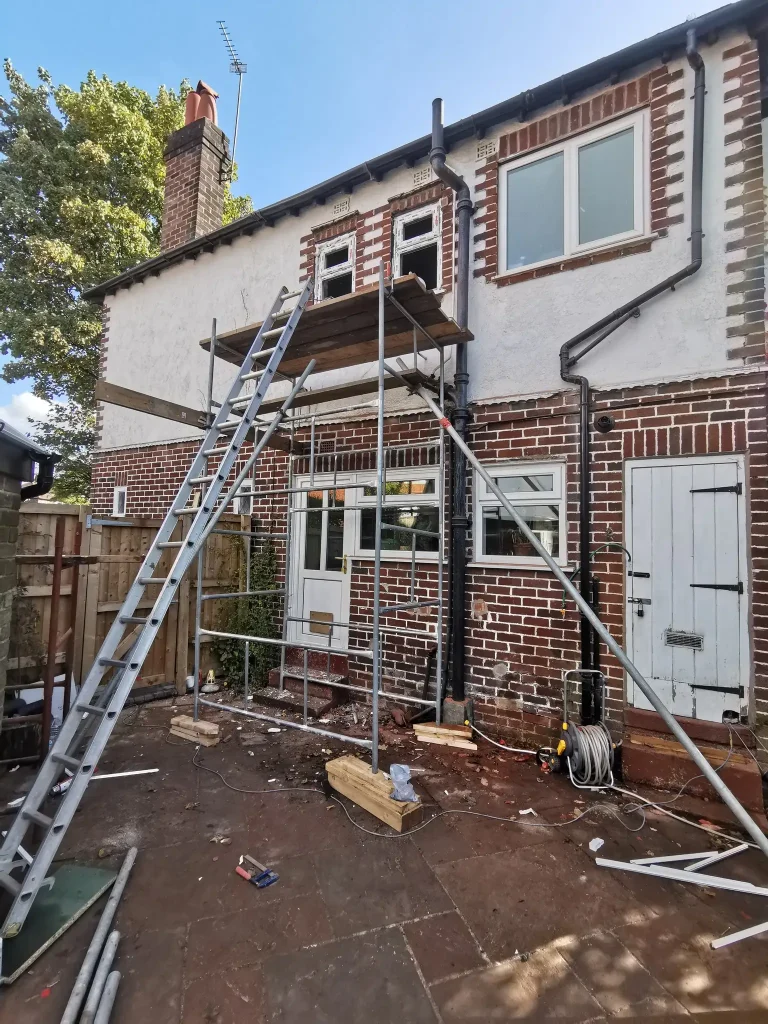 Garage To Summer House Conversion in Prestwich