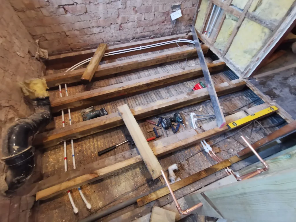 Garage To Summer House Conversion in Prestwich