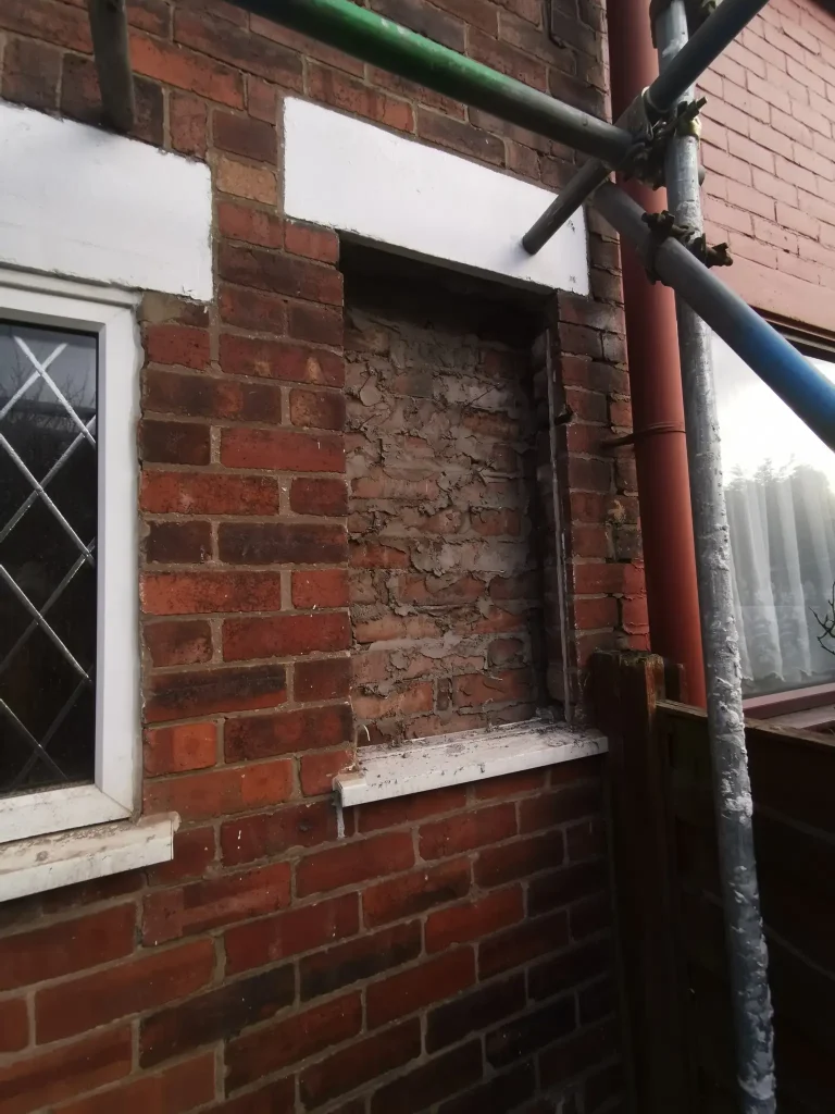 Back To Brick Refurbishment Bury