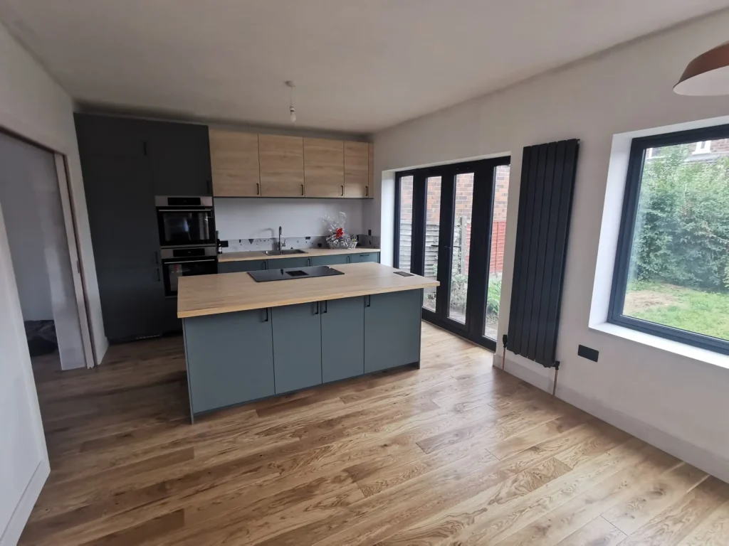 Kitchen extension and refurbishment in Prestwich